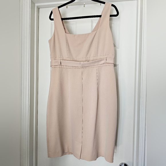 Boston Proper Seasonless Belted Sheath Dress Women's Size 14 - Picture 2 of 11